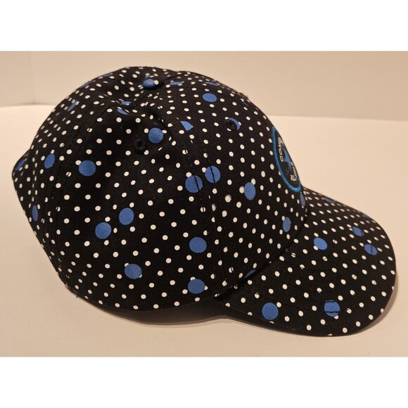 Converse All Star Chuck Black Taylor polka dot Hat STRAP-BACK Adjustable Strap - Picture 4 of 8